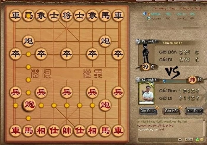 giao diện game